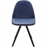 Стул Candy, коллекция "Леденец" 49*84*53, Искусственная кожа, Полипропилен, Ясень, Синий