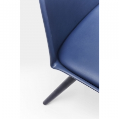Стул Candy, коллекция "Леденец" 49*84*53, Искусственная кожа, Полипропилен, Ясень, Синий