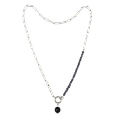 Колье AGAT GREY Fiore Luna