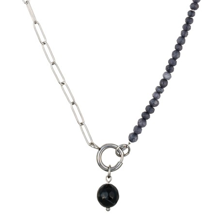 Колье AGAT GREY Fiore Luna