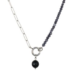 Колье AGAT GREY Fiore Luna