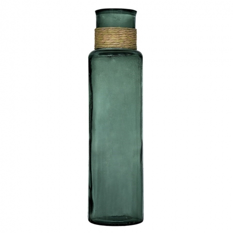 Ваза "Ноа" San Miguel, 15*15*55 см. зеленый