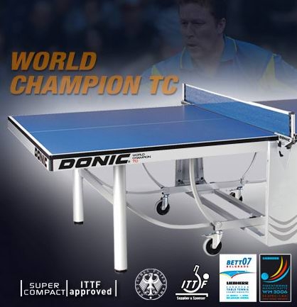 Теннисный стол Donic World Champion TC, зеленый