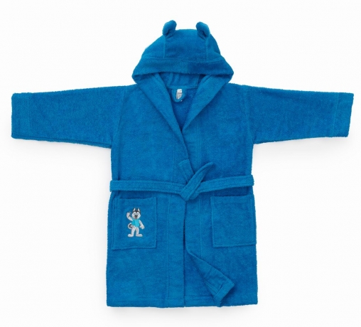 Халат Universiade Талисман/детский (4-6) синий
