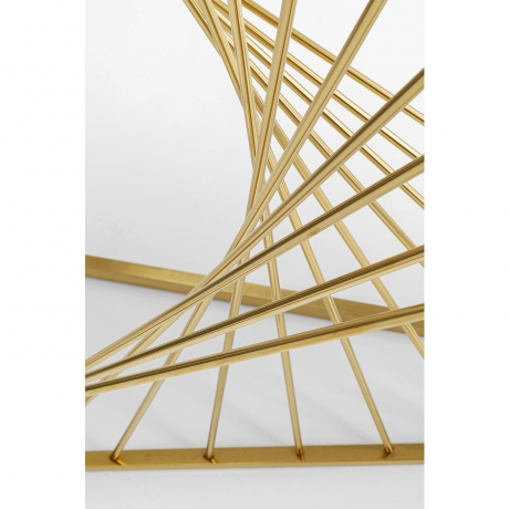 Консоль Luxury, коллекция "Роскошь" 142*88*42, Стекло, Сталь, Белый