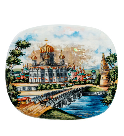 ШК-55/111 Шкатулка "Храм Христа Спасителя" исп. Ломов