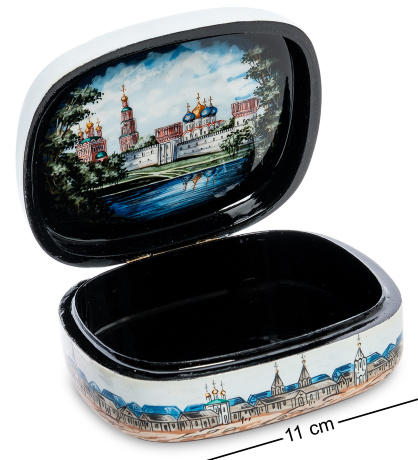 ШК-55/111 Шкатулка "Храм Христа Спасителя" исп. Ломов