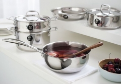 Крышка, нержавеющая сталь, 24 см. CHEF Beka