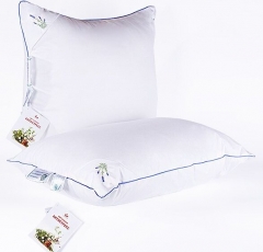 Подушка средняя из Фитолинии "Лаванда Антистресс", 50х68 см. в комплекте ароматное саше из натуральной лаванды, Natures