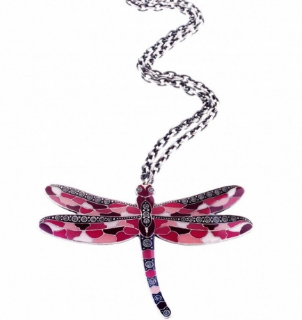 Колье стрекоза B75272.45 R Clara Bijoux