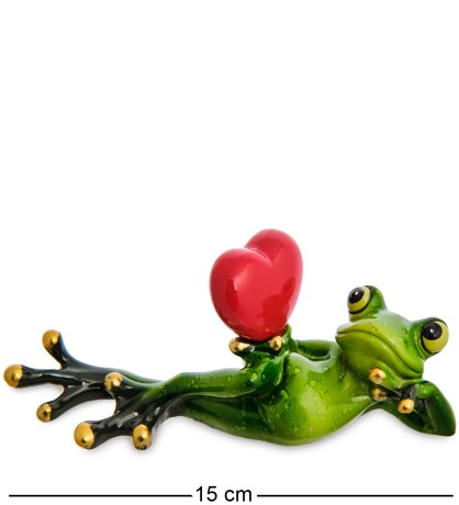 MN- 74 Фигурка "Лягушка - дарю тебе сердце"