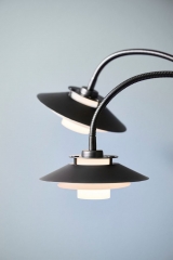 Напольный светильник с двуми лампами 1123, Ø30, латунь/метал Halo Design