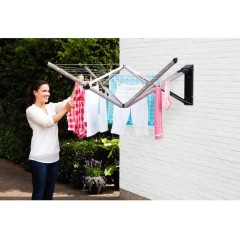 Настенная сушилка для белья WallFix (24 метра навески), с чехлом Brabantia