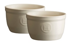 Рамекин набор из 2 шт., Emile Henry 9 см, крем, малый