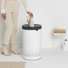 Бак для белья с пластиковой крышкой (60 л), Белый Brabantia