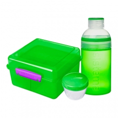 Набор Lunch: ланчбокс (2 л.) и бутылка (480 мл.) мульти, Sistema