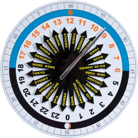 Часы настенные City Circle, коллекция "Городская Округа" 38*38*6, Сталь, Алюминий, Мультиколор