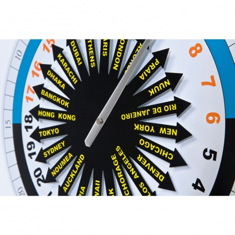 Часы настенные City Circle, коллекция "Городская Округа" 38*38*6, Сталь, Алюминий, Мультиколор