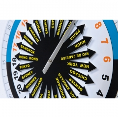 Часы настенные City Circle, коллекция "Городская Округа" 38*38*6, Сталь, Алюминий, Мультиколор