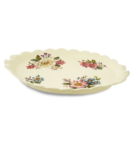 Блюдо овальное Petali di Primavera, 48х32 см. Nuova Cer