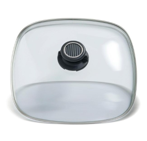 Крышка стеклянная высокая, 26x26 см. Gastrolux