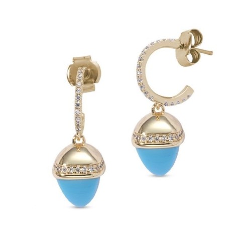 Серьги Caleida KOR010DT BL/G Boccadamo