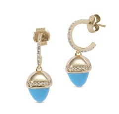 Серьги Caleida KOR010DT BL/G Boccadamo