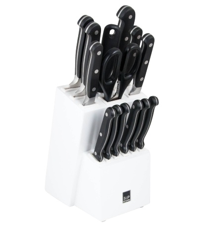 Набор ножей Blade, 15 пр. белый, Salt&Pepper