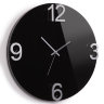 Часы настенные Elapse, черные, Umbra