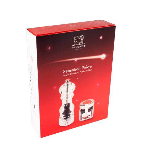 Подарочный набор мельница Nancy и баночка Tan Hoi Peugeot