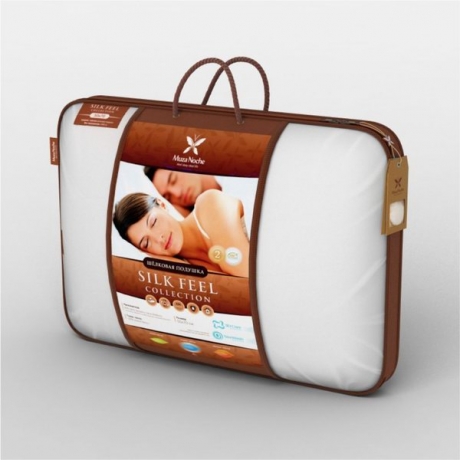 Шёлковая подушка SILK FEEL, 50х70 см. средняя/мягкая, Muza Noche