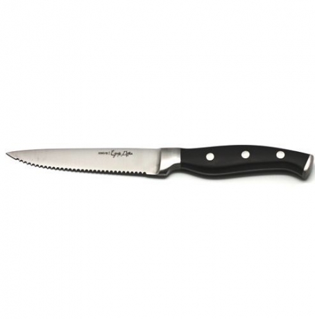 Нож для стейка, 11 см. Едим Дома, черный