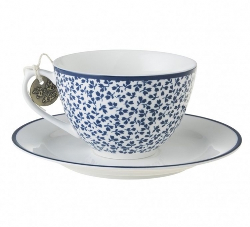 Кофейная пара капучино, 260 мл. Floris Laura Ashley