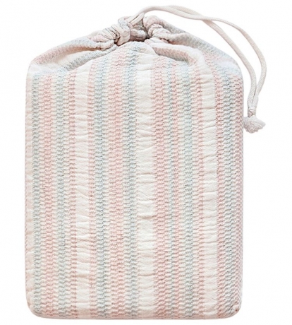 Покрывало "CANDY" 210х150 см. экрю/розовый/голубой, Devilla