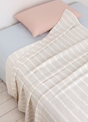 Покрывало &quot;CANDY&quot; 210х150 см. экрю/розовый/голубой, Devilla