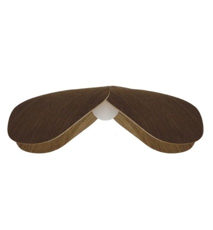 Плафон Forget Me Not large dark oak, 38x11 см. Umage