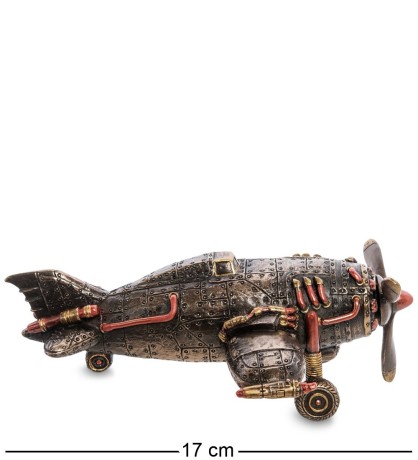 WS-1059 Статуэтка в стиле Стимпанк "Самолет"