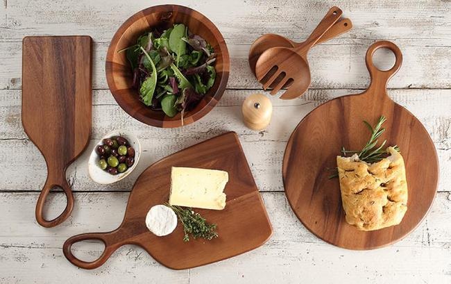 Доска разделочная, 43,1x25,3x1,5 см. Tuscany Wide Siena T&G