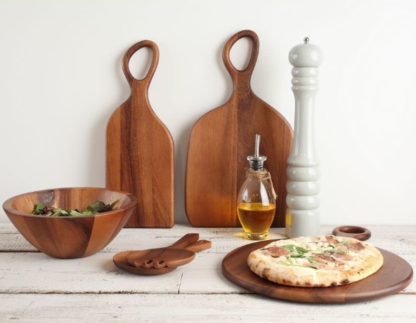 Доска разделочная, 43,1x25,3x1,5 см. Tuscany Wide Siena T&G