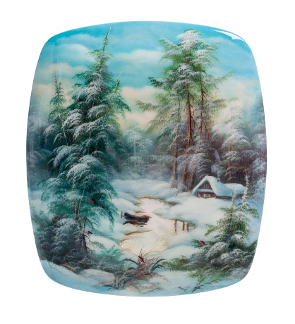 ШК-20/17-A Шкатулка "Зима" исп. Стриж К.