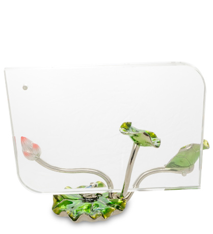 WIN-156 Фоторамка "Лотос с лягушкой"