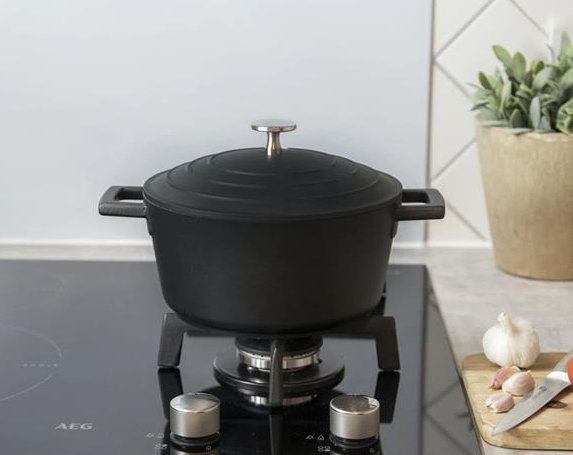 Жаровня с крышкой, 24 см. Kitchen Craft 