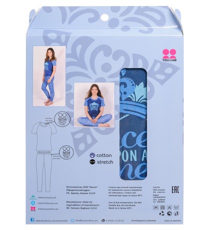 Костюм жен для дома 301Р, размер - M (You and Me)