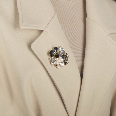 Брошь Клумба XZ1159.16 G/G Shadore