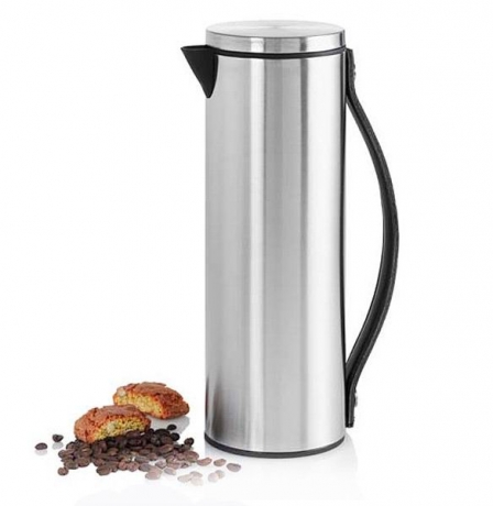 Термос AdHoc, серия LOFT, черный, 1 л.