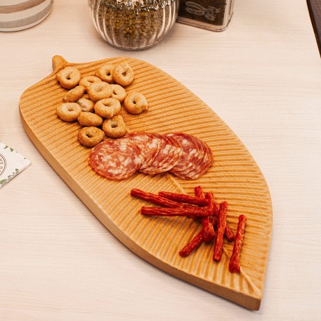 Блюдо для сервировки "Ясень", 19x1,8x39 см. Uneca