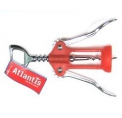 Штопор рычажный, красный Atlantis