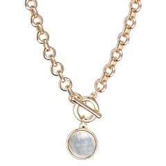 Колье Mare Black Shell Fiore Luna