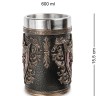 WS-1075 Пивная кружка "Крылатый череп"