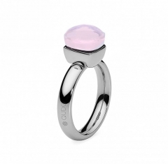 Кольцо Firenze Rose Water Opal 16 мм 611810 R/S Qudo